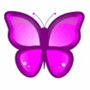 purple butterfly graphics